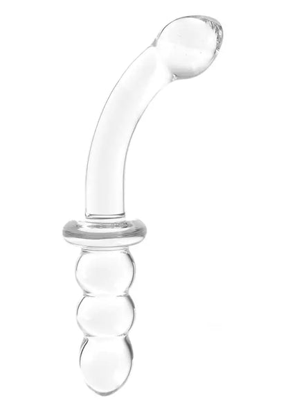 8 in Ribbed G-spot Glass Dildo - Dildos - www.Coyha.com