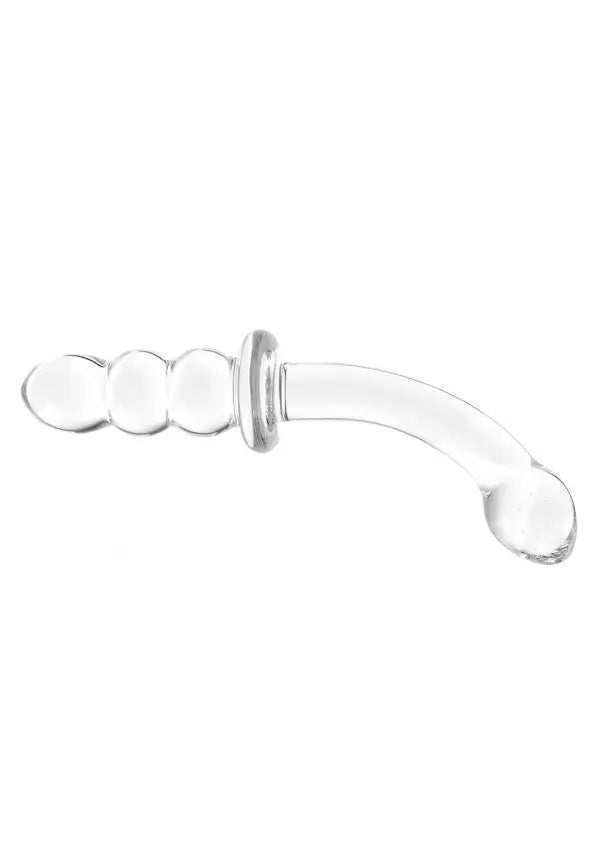 8 in Ribbed G-spot Glass Dildo - Dildos - www.Coyha.com