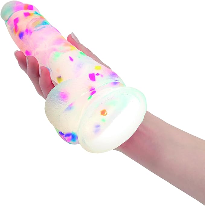 Addiction Confetti Dildo Dong 7.5in W/free Bullet - Dildos - www.Coyha.com