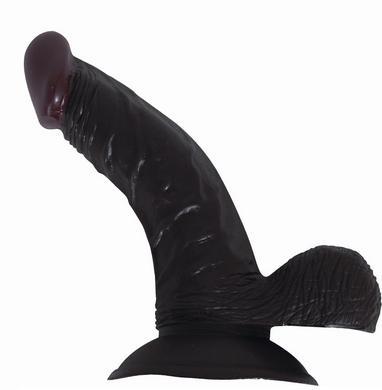 All American Whopper Vibrating Dildo Dong With Balls 7 inches Brown - Vibrators - www.Coyha.com