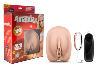 Amanda's Latin Kitty Tan Realistic Vagina Stroker Masturbator - Men's Toys - www.Coyha.com