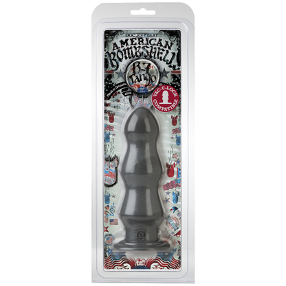 American Bombshell B-7 Tango Gray Probe Dildo - Anal Toys - www.Coyha.com