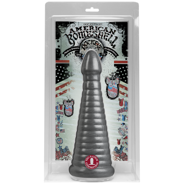 American Bombshell Rockeye Gun Metal Dildo - Dildos - www.Coyha.com