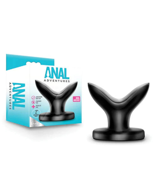 Anal Adventure Anal Anchor Butt Plug Black - Anal Toys - www.Coyha.com