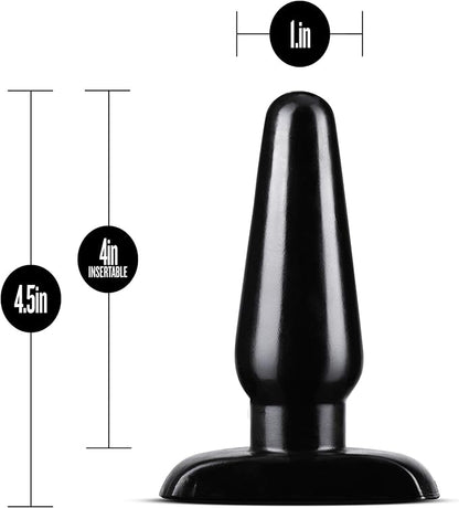 Anal Adventures Basic Anal Butt Plug Kit Black - Anal Toys - www.Coyha.com