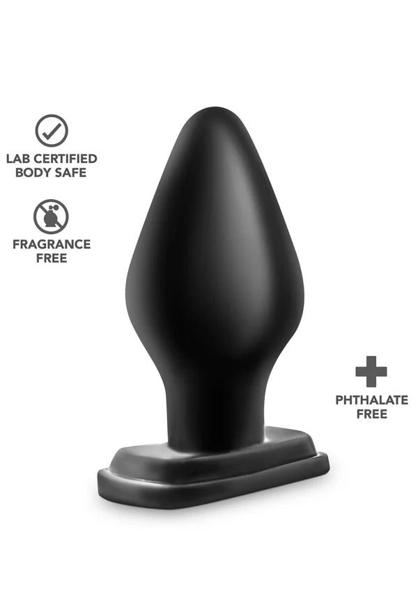 Anal Adventures Xxl Anal Butt Plug Black - Anal Toys - www.Coyha.com