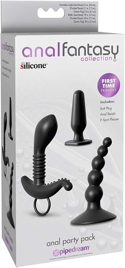 Anal Fantasy Collection Anal Butt Plug Party Pack - Anal Toys - www.Coyha.com