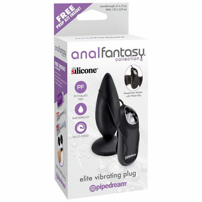 Anal Fantasy Collection Elite Vibrating Anal Butt Plug - Anal Toys - www.Coyha.com