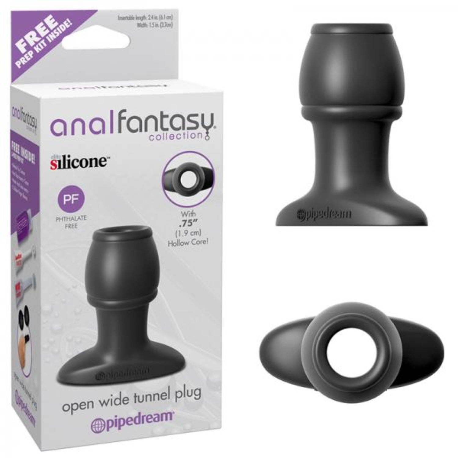 Anal Fantasy Collection Open Wide Anal Tunnel Butt Plug - Anal Toys - www.Coyha.com