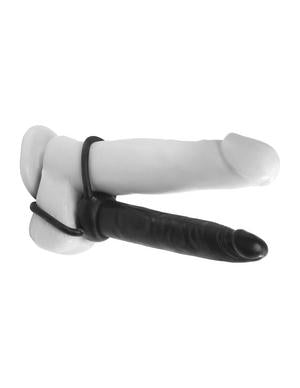 Anal Fantasy Double Trouble Double Penetration Strap On Dildo - Men's Toys - www.Coyha.com