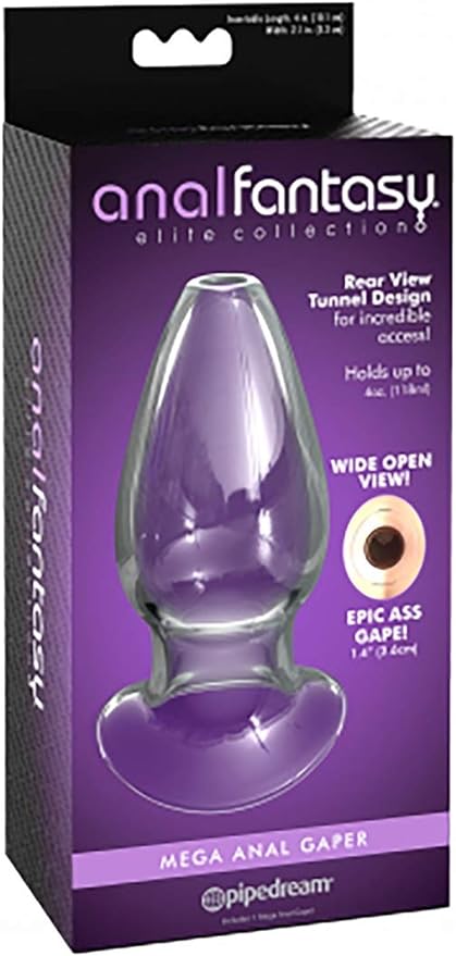 Anal Fantasy Elite Mega Anal Gaper Butt Plug - Anal Toys - www.Coyha.com