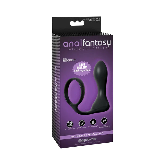 Anal Fantasy Elite Rechargeable Ass-gasm Pro Prostate Massager - Anal Toys - www.Coyha.com