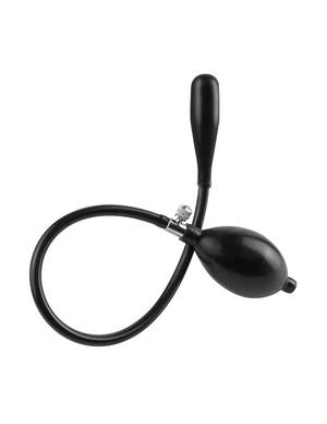 Anal Fantasy Inflatable Silicone Ass Expander Butt Toy Black - Anal Toys - www.Coyha.com