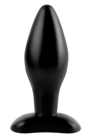 Anal Fantasy Medium Silicone Anal Butt Plug Black - Anal Toys - www.Coyha.com