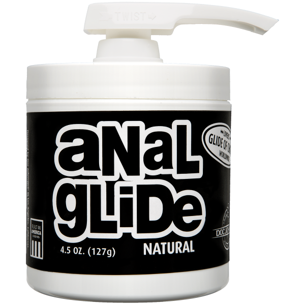 Anal Glide Natural Lubricant 4.5oz Pump - Lubes & Lotions - www.Coyha.com