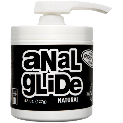 Anal Glide Natural Lubricant 4.5oz Pump - Lubes & Lotions - www.Coyha.com