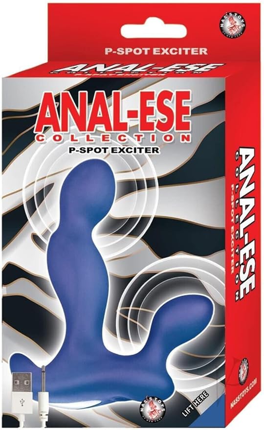 Anal-ese Collection P-spot Exciter Prostate Massager - Blue - Anal Toys - www.Coyha.com