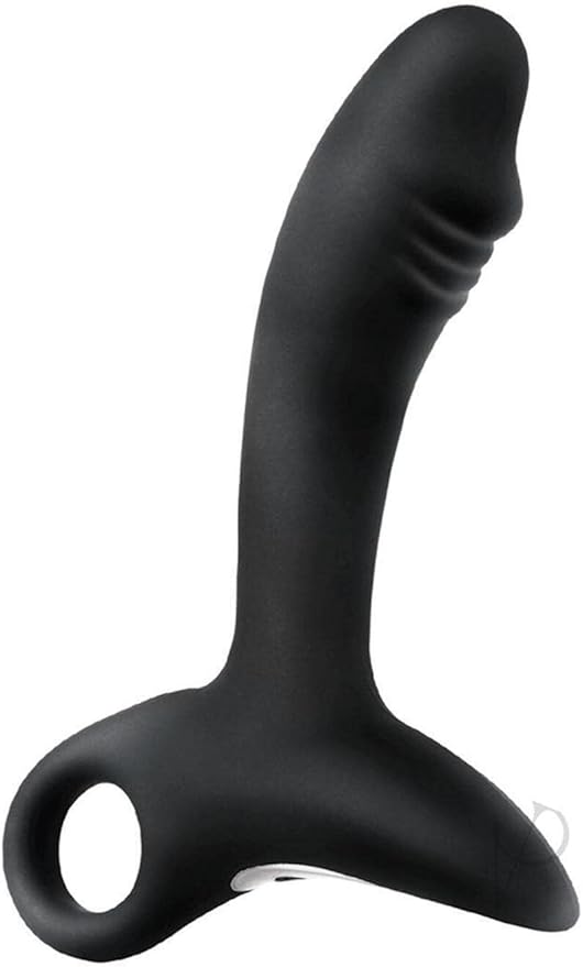 Anal-ese Collection Vibrating Alpha Anal Butt Plug #3 - Black Anal Toys - www.Coyha.com