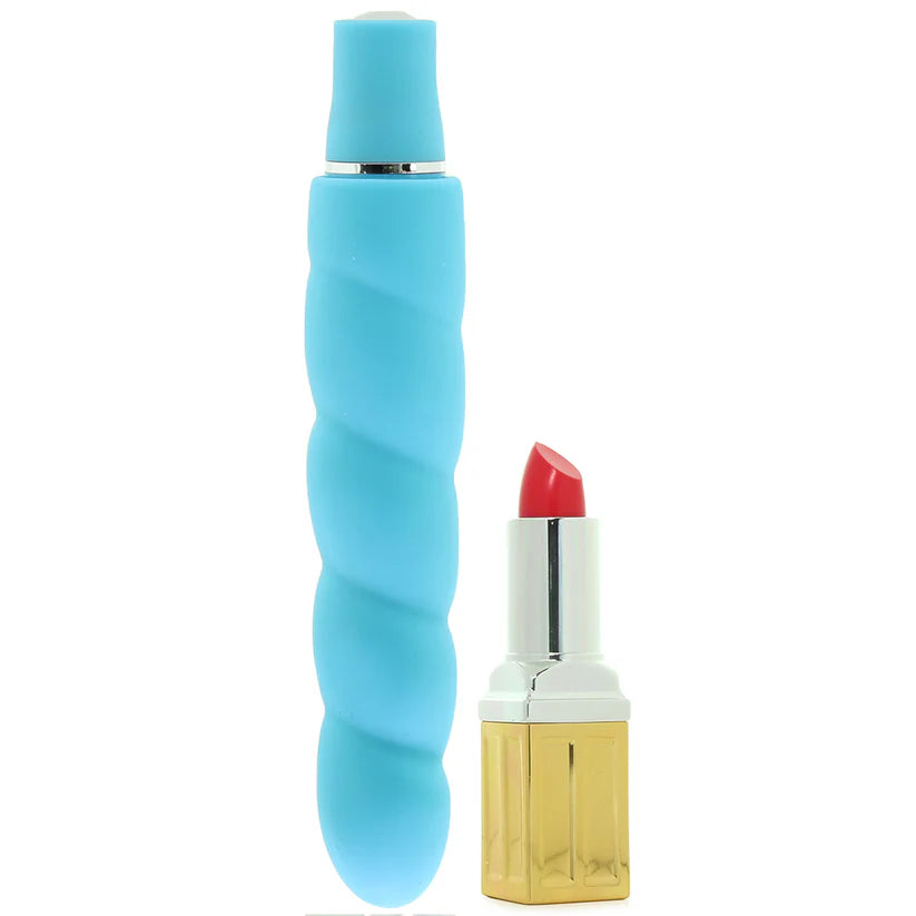 Anastasia Silicone 10 Speed Vibrator - Aqua - Vibrators - www.Coyha.com