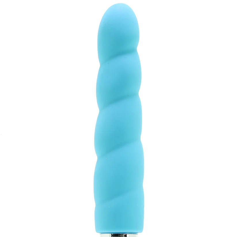 Anastasia Silicone 10 Speed Vibrator - Aqua - Vibrators - www.Coyha.com