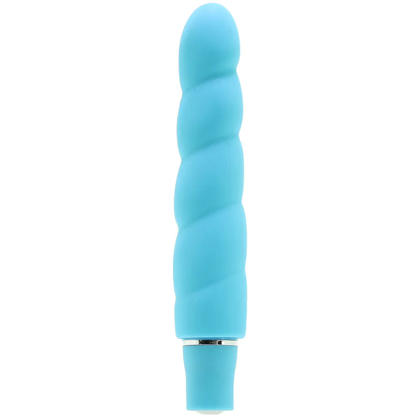 Anastasia Silicone 10 Speed Vibrator - Aqua - Vibrators - www.Coyha.com