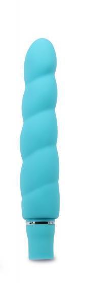 Anastasia Silicone 10 Speed Vibrator - Aqua - Vibrators - www.Coyha.com