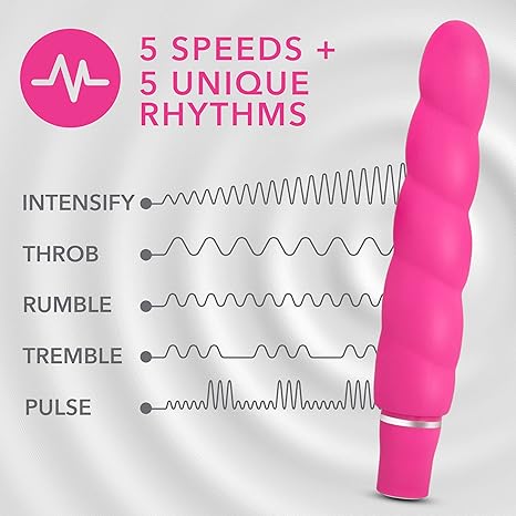 Anastasia Silicone Vibrator - Pink - Vibrators - www.Coyha.com