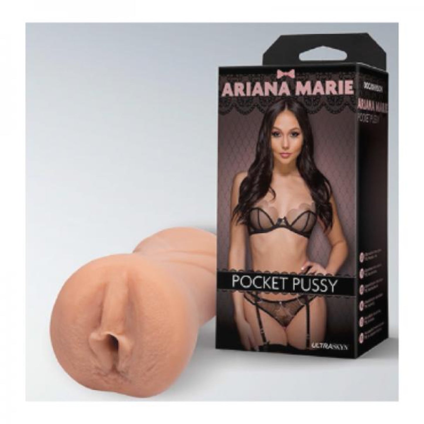 Ariana Marie Ultraskyn Pocket Pussy Fleshlight Masturbator Stroker - Men's Toys - www.Coyha.com