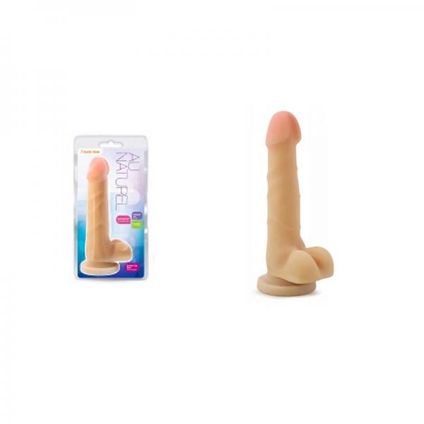 Au Natural 7 inch Sam Beige Dildo - Dildos - www.Coyha.com