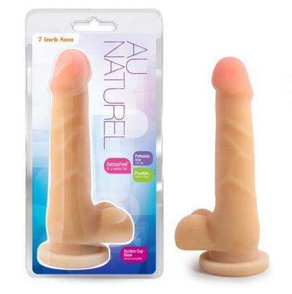 Au Natural 7 inch Sam Beige Dildo - Dildos - www.Coyha.com