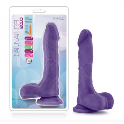 Au Natural Bold Thrill 8.5 inches Dildo Purple - Dildos - www.Coyha.com