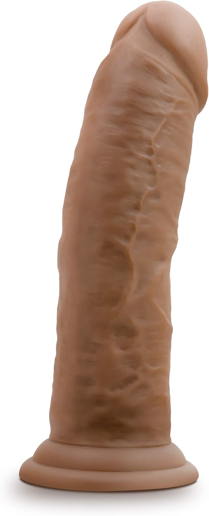 Au Naturel - 8in Dildo With Suction Cup - Mocha - Dildos - www.Coyha.com