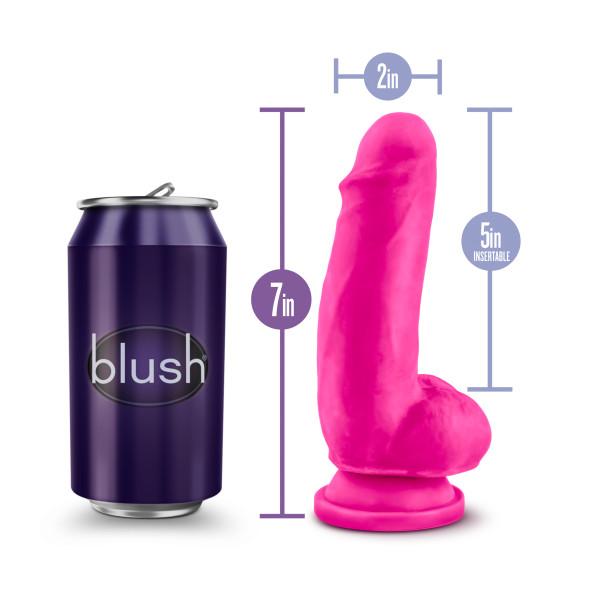 Au Naturel Bold Beefy 7 inch Dildo Pink - Dildos - www.Coyha.com