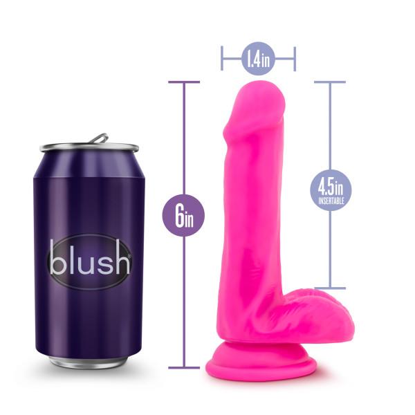 Au Naturel Bold Delight 6 inch Dildo Pink - Dildos - www.Coyha.com