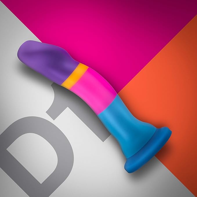 Avant D1 Hot 'n' Cool Rainbow 7.5 Inch Dildo - Dildos - www.Coyha.com