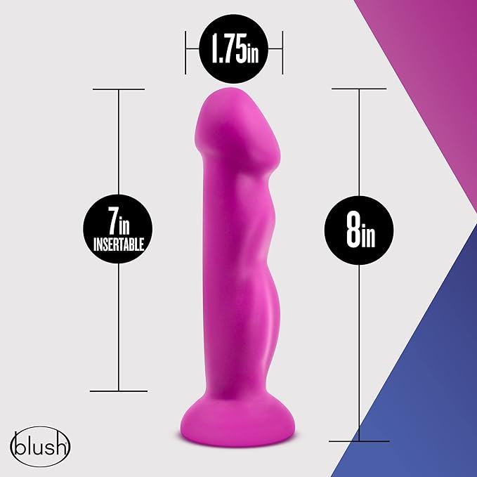 Avant D11 Suko Violet 8 Inch Dildo - Dildos - www.Coyha.com