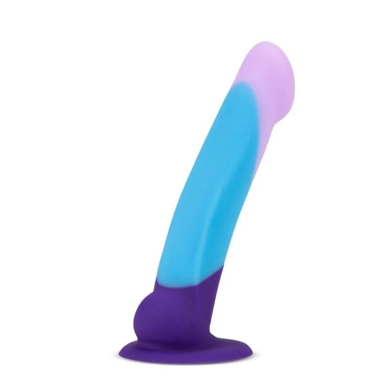 Avant - D16 - Purple Haze Rainbow 6 Inch Dildo - Dildos - www.Coyha.com