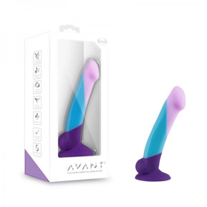 Avant - D16 - Purple Haze Rainbow 6 Inch Dildo - Dildos - www.Coyha.com