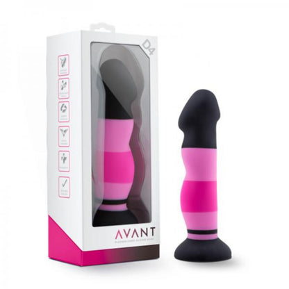 Avant - D4 - Sexy In Pink Striped 7.5 Inch Dildo - Dildos - www.Coyha.com