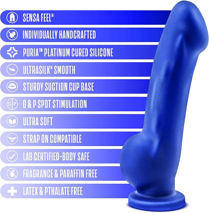 Avant D8 Ergo Indigo 7.5 Dildo - Dildos - www.Coyha.com