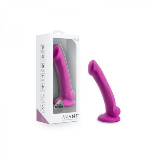 Avant D9 Ergo Mini Violet 6.5 Inch Dildo - Dildos - www.Coyha.com