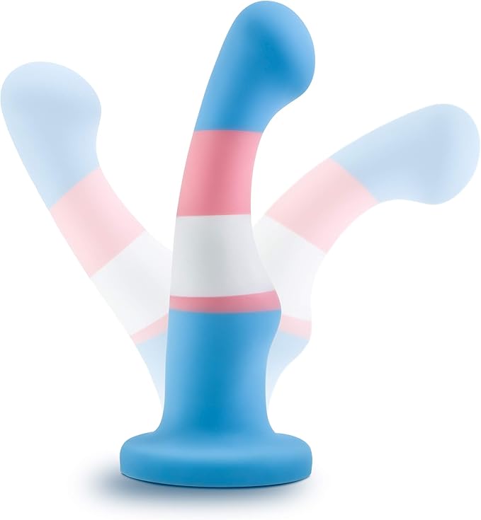 Avant Pride 2 True Blue 6 Inch Dildo - Vibrators - www.Coyha.com