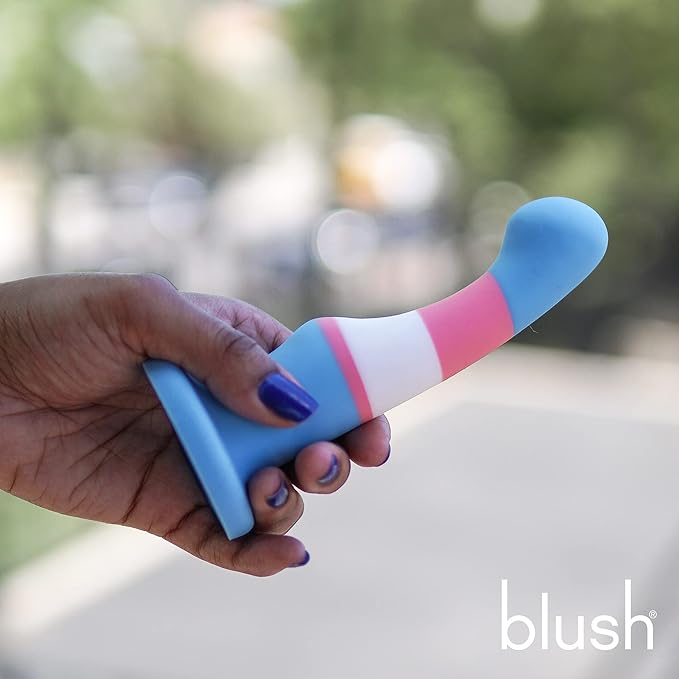 Avant Pride 2 True Blue 6 Inch Dildo - Vibrators - www.Coyha.com