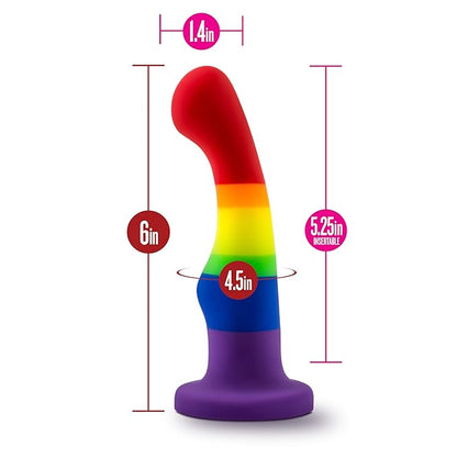 Avant Pride P1 Freedom 6 Inch Dildo - Dildos - www.Coyha.com