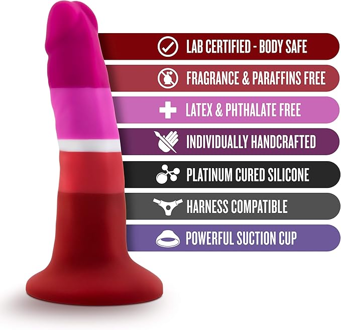 Avant Pride P3 Beauty 5 Inch Dildo - Dildos - www.Coyha.com