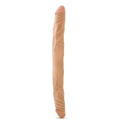 B Yours 14 inches Double Dildo Latin Tan - Dildos - www.Coyha.com