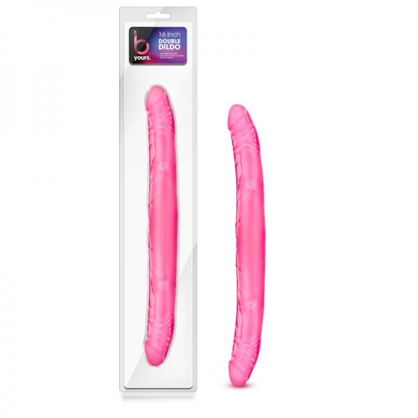 B Yours 16 inches Double Dildo Pink - Dildos - www.Coyha.com