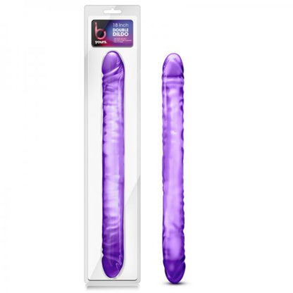 B Yours 18 inches Double Dildo Purple - Dildos - www.Coyha.com