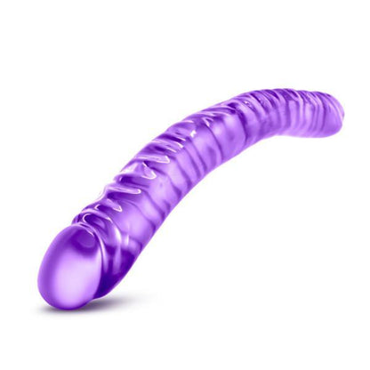 B Yours 18 inches Double Dildo Purple - Dildos - www.Coyha.com