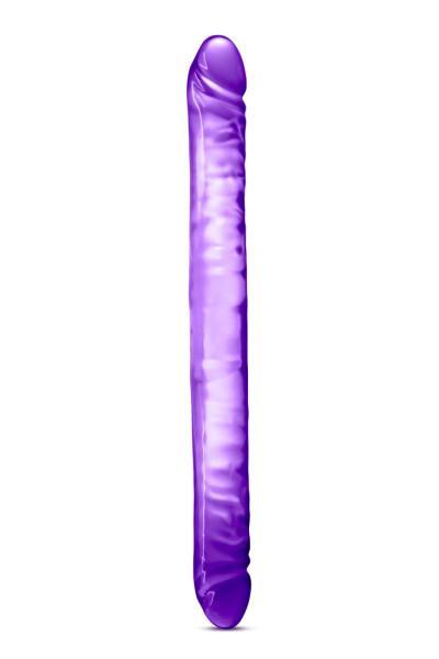 B Yours 18 inches Double Dildo Purple - Dildos - www.Coyha.com